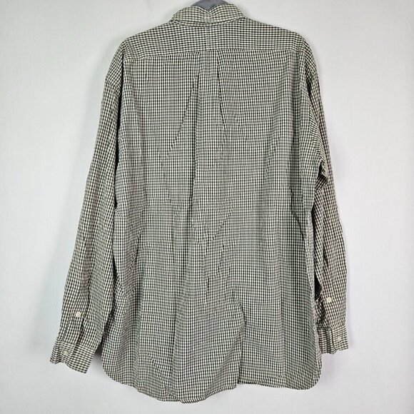 Ralph Lauren McMeel 100% Cotton Plaid Long Sleeve Button Down Shirt L - Picture 6 of 7